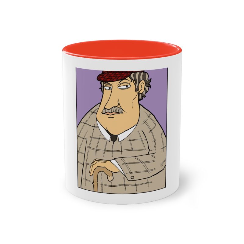 Taza bicolor - Rojo - Camiseta «Fora des sembrat»