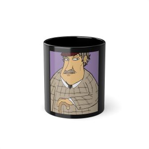 Taza negra 325 ml - Negro - Camiseta «Fora des sembrat»