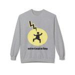 Sudadera Softstyle cuello redondo - Gris deportivo - Camiseta «Mal no et toqui un llamp»