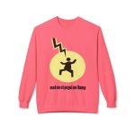 Sudadera Softstyle cuello redondo - Rosa limonada - Camiseta «Mal no et toqui un llamp»