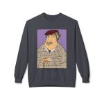 Sudadera Softstyle cuello redondo - Gris jaspeado oscuro - Camiseta «Fora des sembrat»