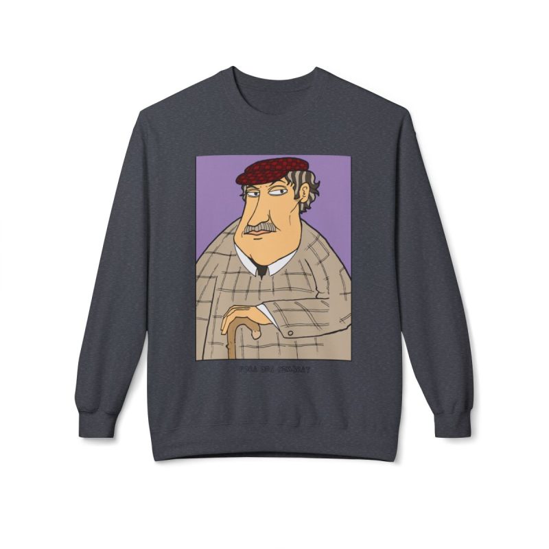 Sudadera Softstyle cuello redondo - Gris jaspeado oscuro - Camiseta «Fora des sembrat»