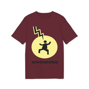 Camiseta Creator 2.0 - Burdeos - Camiseta «Mal no et toqui un llamp»