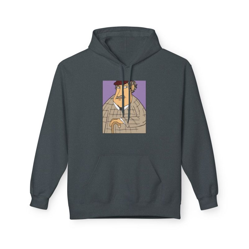 Sudadera Softstyle con capucha - Gris oscuro jaspeado - Camiseta «Fora des sembrat»
