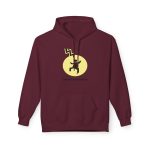 Sudadera Softstyle con capucha - Granate - Camiseta «Mal no et toqui un llamp»