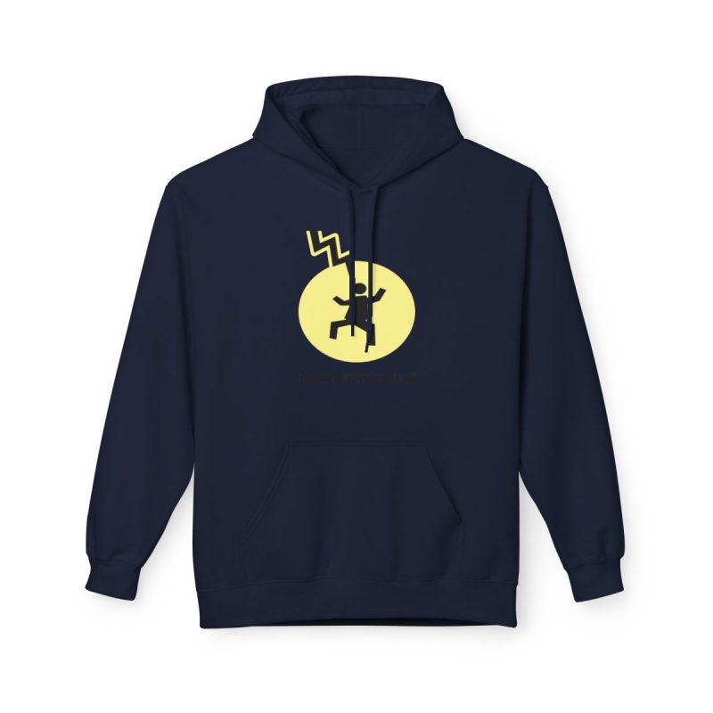 Sudadera Softstyle con capucha - Azul marino - Camiseta «Mal no et toqui un llamp»