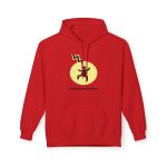 Sudadera Softstyle con capucha - Rojo - Camiseta «Mal no et toqui un llamp»