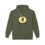 Sudadera Softstyle con capucha - Verde militar - Camiseta «Mal no et toqui un llamp»