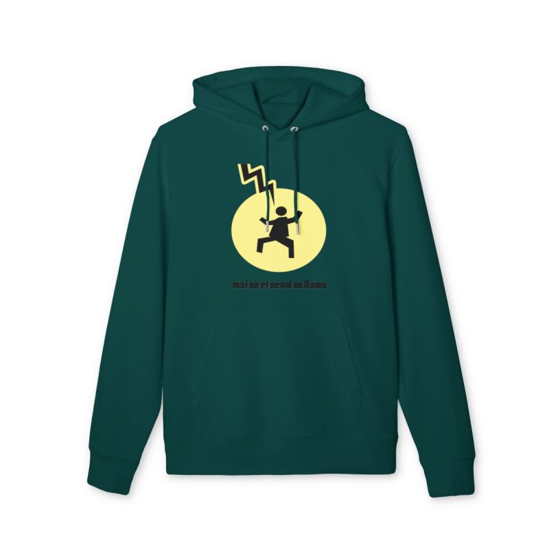 Sudadera Cruiser 2.0 - Verde esmaltado - Camiseta «Mal no et toqui un llamp»