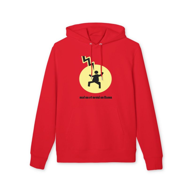 Sudadera Cruiser 2.0 - Rojo - Camiseta «Mal no et toqui un llamp»