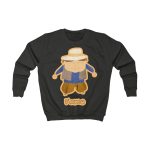 Sudadera infantil - Negro azabache - Camiseta «L’amo» pages