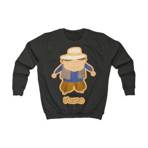 Sudadera infantil - Negro azabache - Camiseta «L’amo» pages