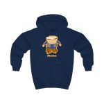 Sudadera con capucha infantil - Azul marino Oxford - Camiseta «L’amo» pages Sudadera con capucha infantil - Azul marino Oxford - Camiseta «L’amo» pages