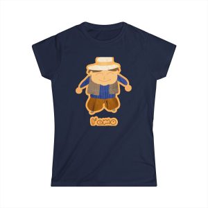 Camiseta mujer Softstyle - Azul marino - Camiseta «L’amo» pages