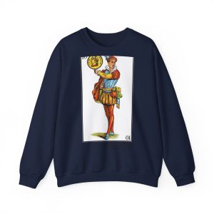 Sudadera cuello redondo - Azul marino - Camiseta «Sa Madona» Truc
