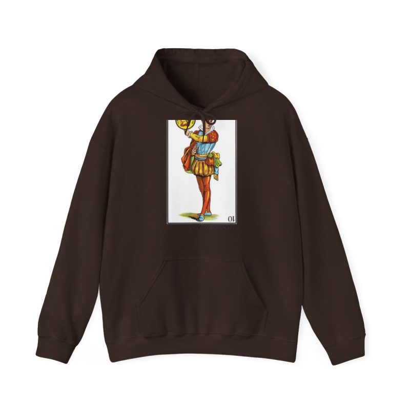 Sudadera con capucha - Marron chocolate oscuro - Camiseta «Sa Madona» Truc