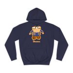 Sudadera universitaria - Azul marino Oxford - Camiseta «L’amo» pages