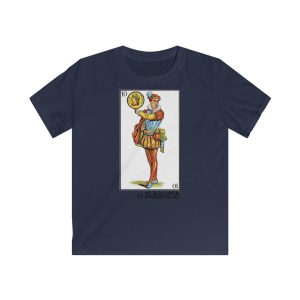 Camiseta infantil Softstyle - Azul marino - Camiseta «Sa Madona» Truc
