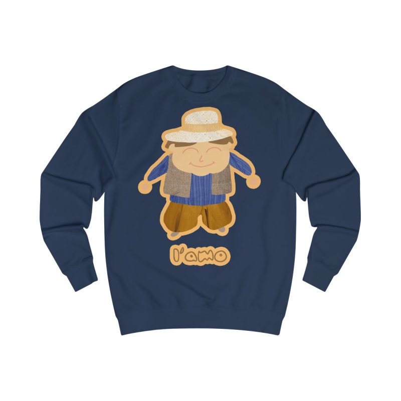 Sudadera clasica - Azul marino Oxford - Camiseta «L’amo» pages