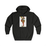 Sudadera con capucha y cremallera - Negro azabache - Camiseta «Sa Madona» Truc Sudadera con capucha y cremallera - Negro azabache - Camiseta «Sa Madona» Truc