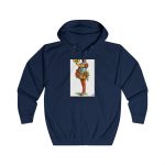 Sudadera con capucha y cremallera - Azul marino Oxford - Camiseta «Sa Madona» Truc Sudadera con capucha y cremallera - Azul marino Oxford - Camiseta «Sa Madona» Truc