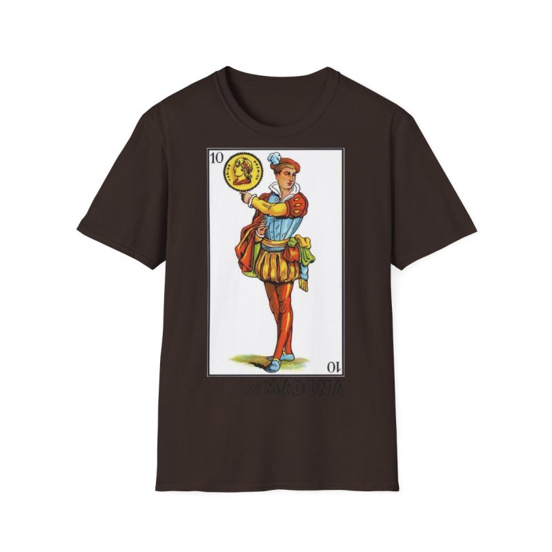 Camiseta Softstyle - Marron chocolate oscuro - Camiseta «Sa Madona» Truc Camiseta Softstyle - Marron chocolate oscuro - Camiseta «Sa Madona» Truc