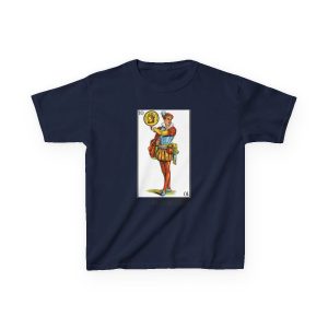 Camiseta infantil algodon grueso - Azul marino - Camiseta «Sa Madona» Truc