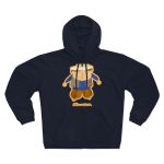 Sudadera capucha con cremallera premium - Azul marino - Camiseta «L’amo» pages Sudadera capucha con cremallera premium - Azul marino - Camiseta «L’amo» pages