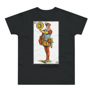 Camiseta hombre punto liso - Negro - Camiseta «Sa Madona» Truc