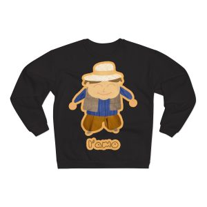 Sudadera cuello redondo premium - Negro - Camiseta «L’amo» pages