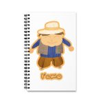 Cuaderno de espiral - Camiseta «L’amo» pages