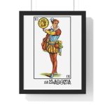 Poster enmarcado vertical - Negro - Camiseta «Sa Madona» Truc Poster enmarcado vertical - Negro - Camiseta «Sa Madona» Truc