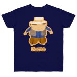 Camiseta punto liso - Azul marino intenso - Camiseta «L’amo» pages