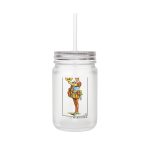 Tarro de cristal - Transparente - Camiseta «Sa Madona» Truc
