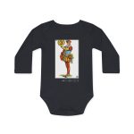 Body bebe manga larga organico - Negro - Camiseta «Sa Madona» Truc