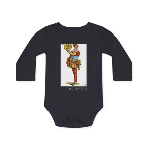 Body bebe manga larga organico - Negro - Camiseta «Sa Madona» Truc