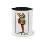 Taza bicolor - Negro - Camiseta «Sa Madona» Truc