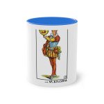 Taza bicolor - Azul Cambridge - Camiseta «Sa Madona» Truc