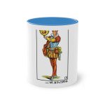 Taza bicolor - Azul claro - Camiseta «Sa Madona» Truc