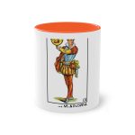 Taza bicolor - Naranja - Camiseta «Sa Madona» Truc