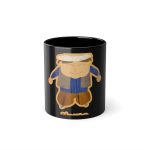 Taza negra 325 ml - Negro - Camiseta «L’amo» pages