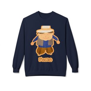 Sudadera Softstyle cuello redondo - Azul marino - Camiseta «L’amo» pages