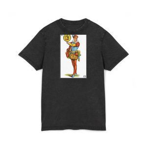 Camiseta lavado acido cuello redondo - Negro - Camiseta «Sa Madona» Truc