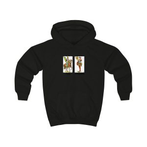 Sudadera con capucha infantil - Negro azabache - L’Amo, Sa Madona y el truc