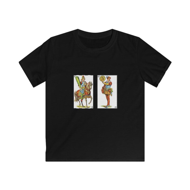 Camiseta infantil Softstyle - Negro - L’Amo, Sa Madona y el truc
