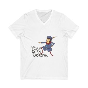 Camiseta cuello de pico - Blanco - Camiseta Tòfol Colom