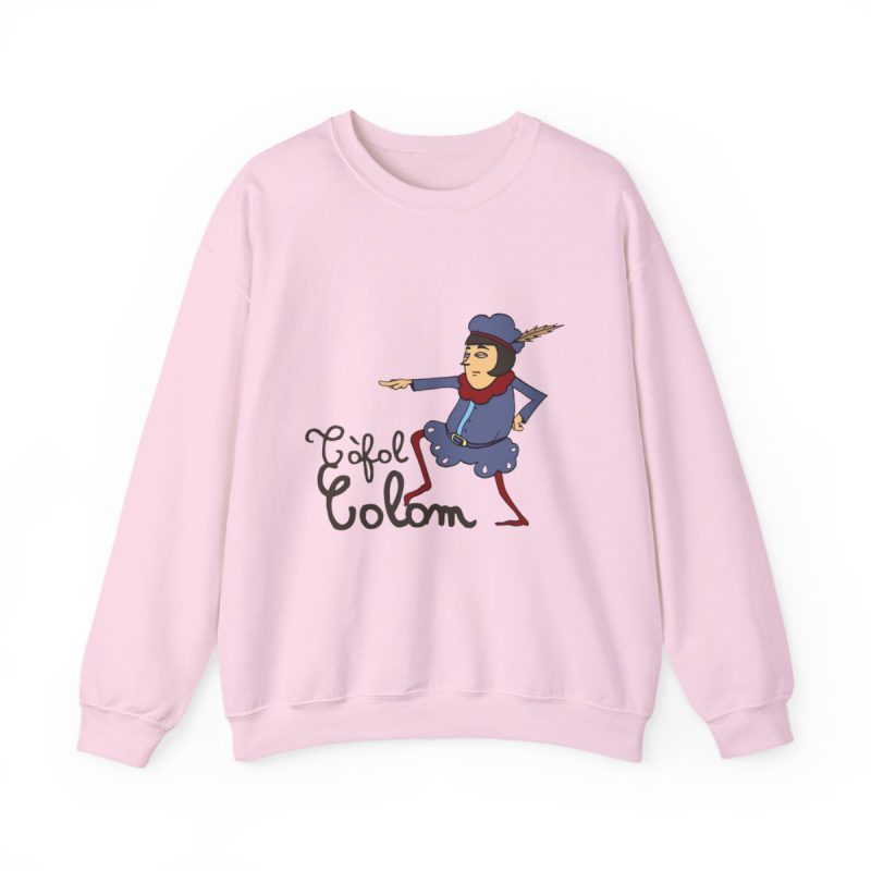 Sudadera cuello redondo - Rosa claro - Camiseta Tòfol Colom