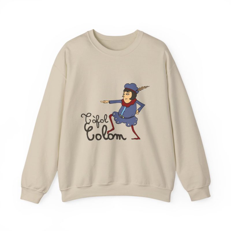 Sudadera cuello redondo - Arena - Camiseta Tòfol Colom
