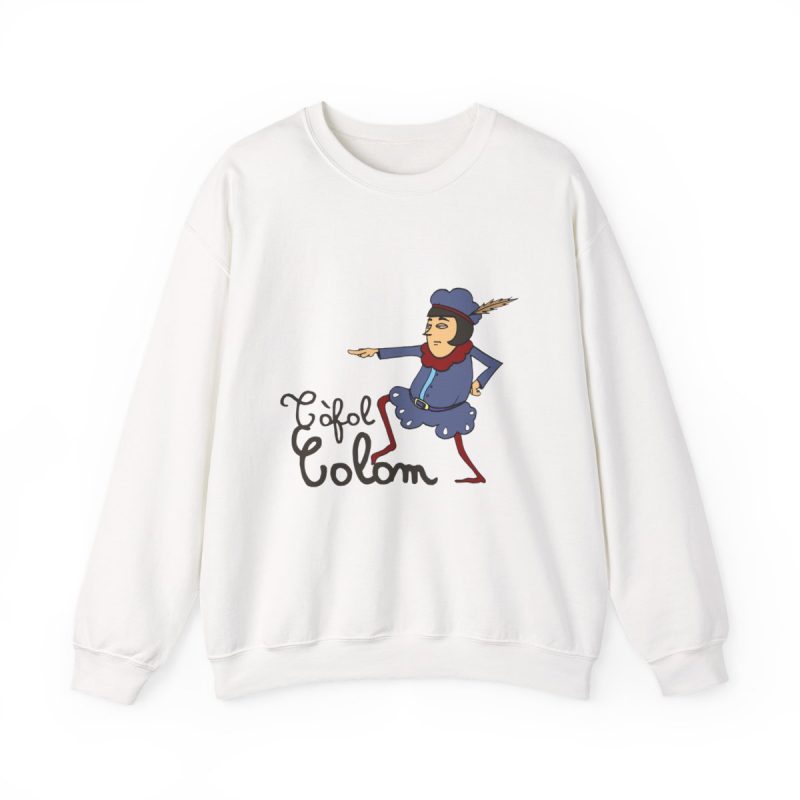 Sudadera cuello redondo - Blanco - Camiseta Tòfol Colom