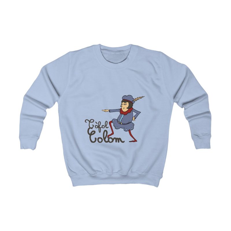 Sudadera infantil - Azul cielo - Camiseta Tòfol Colom